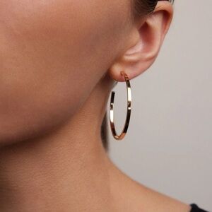 Jennifer Fisher Gold Hoop Earrings